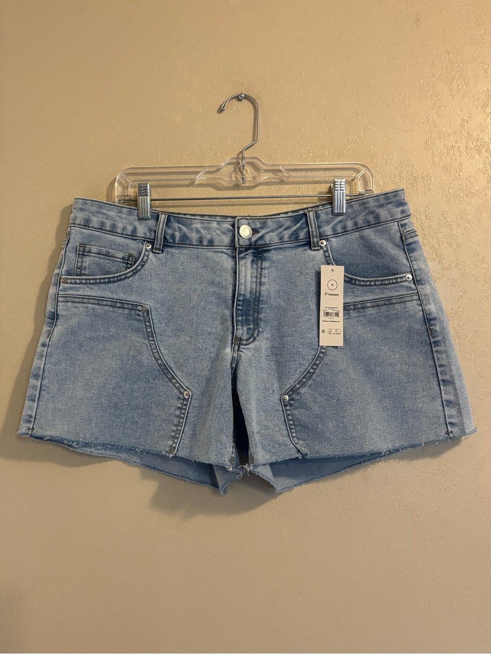 NWT No Boundaries' Relaxed Fit Carpenter 1990s Shorts sz 14